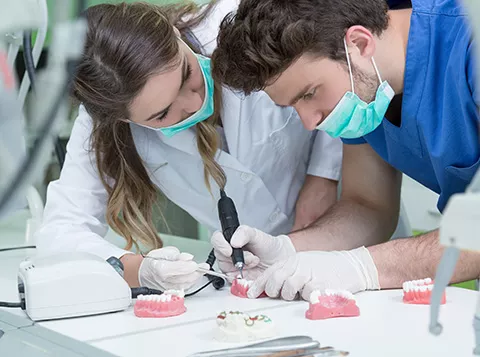 Dentistry students